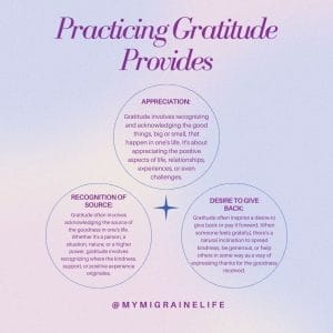 Practicing gratitude