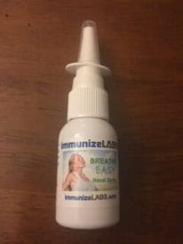 immunize labs review breathe easy nasal spray