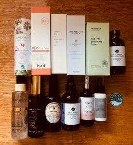 best organic toners and mists